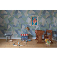 Fototapeta Rebel Walls R16682 Retro Geometry Ice