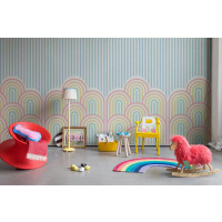 Fototapeta Rebel Walls R16872 Hilltops Rainbow