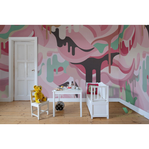 Fototapeta Rebel Walls R16943 Dripping Rainbow Marshmallow