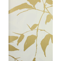 Tapeta w liście York Wallcoverings AF6511 Persimmon Leaf Tea Garden