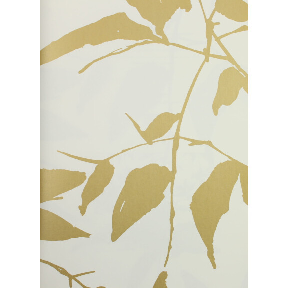 Tapeta w liście York Wallcoverings AF6511 Persimmon Leaf Tea Garden