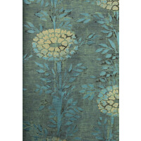 Tapeta w kwiaty vintage York Wallcoverings AF6519 French Marigold Tea Garden