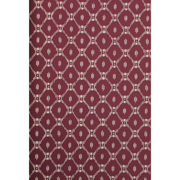 Tapeta retro York Wallcoverings AF6527 Fretwork Tea Garden