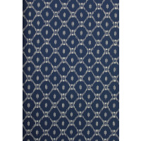 Tapeta retro York Wallcoverings AF6528 Fretwork Tea Garden