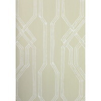 Tapeta orientalna kratownica York Wallcoverings AF6557 Oriental Lattice Tea Garden