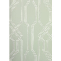 Tapeta orientalna kratownica York Wallcoverings AF6559 Oriental Lattice Tea Garden
