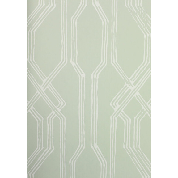 Tapeta orientalna kratownica York Wallcoverings AF6559 Oriental Lattice Tea Garden