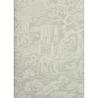 Tapeta orientalna York Wallcoverings AF6573 Chinoiserie Tea Garden