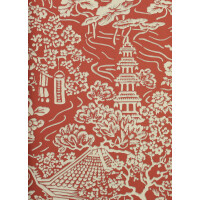 Tapeta orientalna York Wallcoverings AF6576 Chinoiserie Tea Garden
