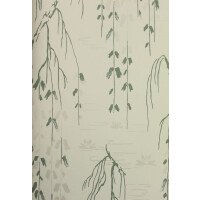 Tapeta roślinna York Wallcoverings AF6583 Willow Branches Tea Garden
