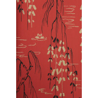 Tapeta roślinna York Wallcoverings AF6585 Willow Branches Tea Garden