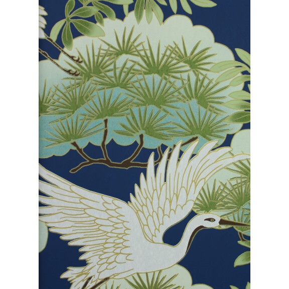 Tapeta York Wallcoverings AF6592 Sprig and Heron Tea Garden