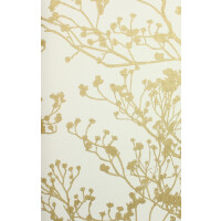 Tapeta botaniczna York Wallcoverings HC7516 Budding Branch Silhouette Handcrafted Naturals