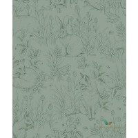 Tapeta leśne zwierzęta Newbie 7477 Forest Friends