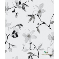 Tapeta kwiaty magnolii Khroma LAV004 Laetitia La Vie en Rose