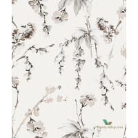 Tapeta kwiaty wisterii Khroma LAV502 Alba La Vie en Rose