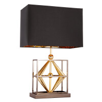 Nowoczesna lampa stołowa Quito T01939BK AU Cosmo Light