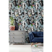 Tapeta Mind the Gap WP20384 Watch Out! Blue