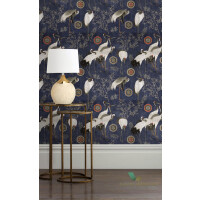 Tapeta Mind the Gap WP20392 Tsuru Indigo