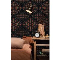 Tapeta Mind the Gap WP20407 Hindu Bloom Anthracite