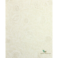 Tapeta kwiaty liście i owoce Sanderson 216396 Annandale Chiswick Grove