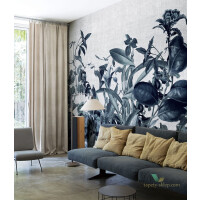 Tapeta London Art Herbarium