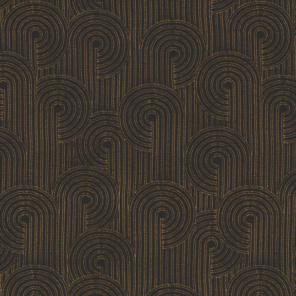 Tkanina żakardowa w stylu Art Deco Casamance 32540317 Colimacon Porte Des Lilas