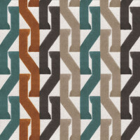 Tkanina obiciowa Casamance 32560245 Monogramme Porte Des Lilas