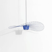 Lampa wisząca kobaltowa Vertigo Cobalt Medium Petite Friture śr. 140 cm