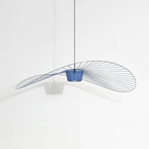 Lampa wisząca kobaltowa Vertigo Cobalt Large Petite Friture śr. 200 cm