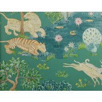 Tapeta Sanderson 216765 Pamir Garden Caspian