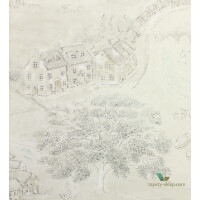 Tapeta Sanderson 216491 Sea Houses