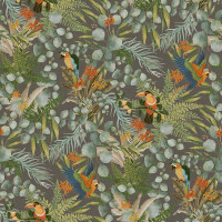 ! OKAZJA ! 3 szt / 24H Tapeta papugi i liście J&V 6523 Parrot 181 Lemuria