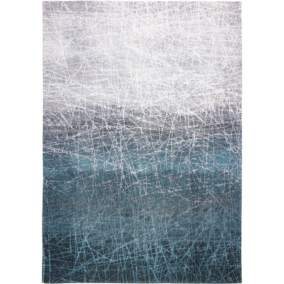 ! 1 szt OKAZJA ! 24H Niebieski Dywan Louis De Poortere Nowoczesny - POLAR VORTEX 8877 140 cm x 200 cm
