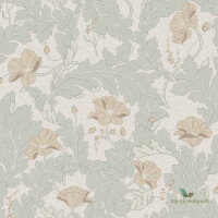 Tapeta Sandberg 830-28 Charlotta Spring-green Lofstad