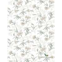 Tapeta Sandberg 832-01 Emilie Spring-green Lofstad