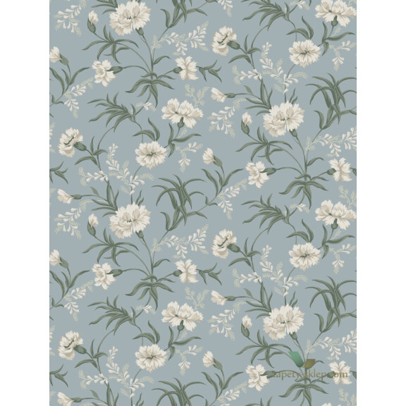 Tapeta Sandberg 832-37 Emilie Sky-blue Lofstad