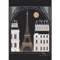 Panel w stylu Art Deco Caselio SRL100529899 Scarlett By Day Scarlett