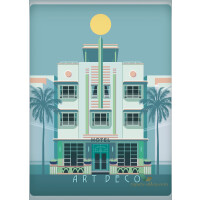 Panel w stylu Art Deco Caselio SRL100534576 Scarlett By Night Scarlett