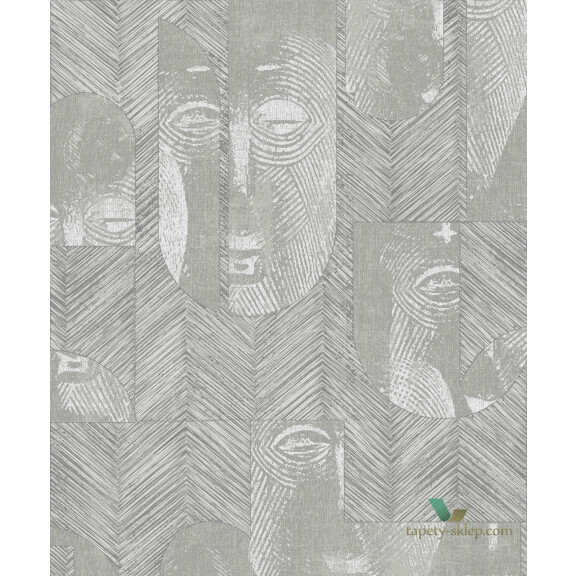 Tapeta plemienne maski Khroma TRI304 Mask Tribute