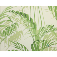 Tapeta palmowe liście Sanderson 216643 House Palm The Glasshouse