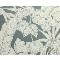 Tapeta tropikalne liście Scion 112023 Parlour Palm Zanzibar