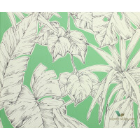 Tapeta tropikalne liście Scion 112024 Parlour Palm Zanzibar