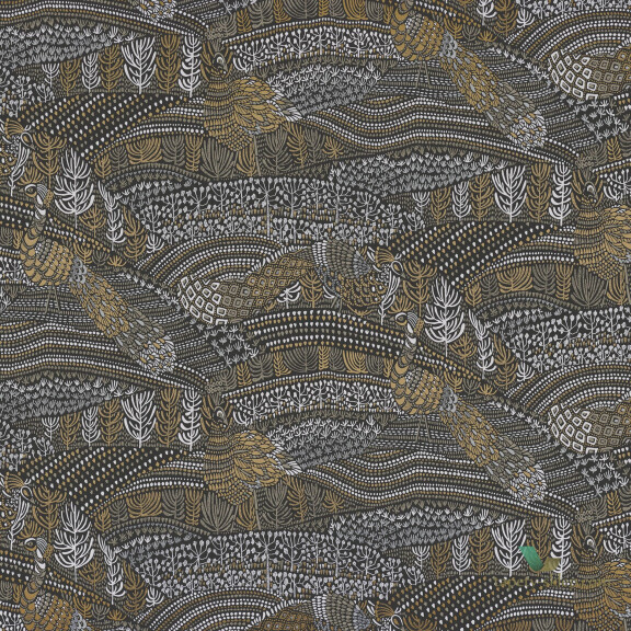 Tapeta w pawie Casamance 74330493 Eden Blossom