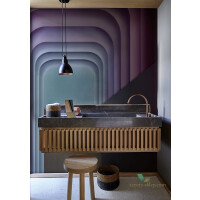 Tapeta łazienkowa Wall&Deco WET_OB1701 ORA-BLU WET SYSTEM