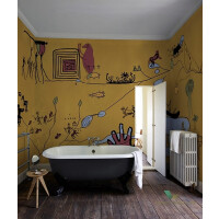 Tapeta łazienkowa Wall&Deco WET_OW1701 ONEWORLDONETRIBE WET SYSTEM
