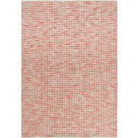 Czerwono Beżowy Dywan Pleciony - GRAIN 013502