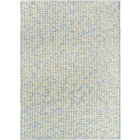 Żółto Niebieski Dywan Pleciony - GRAIN 013507