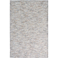 Biało Beżowy Dywan Pleciony - GRAIN 013501