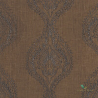 Tapeta Ornament Tekstylna Casamance 70580272 Monarque Natural
